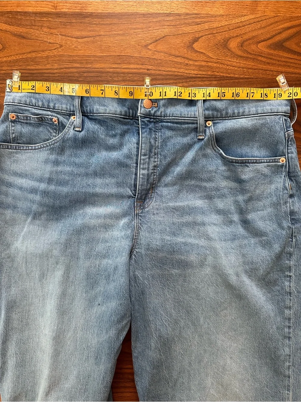 J. Crew Women’s Wide Leg Raw Hem Jeans - 20 Tall